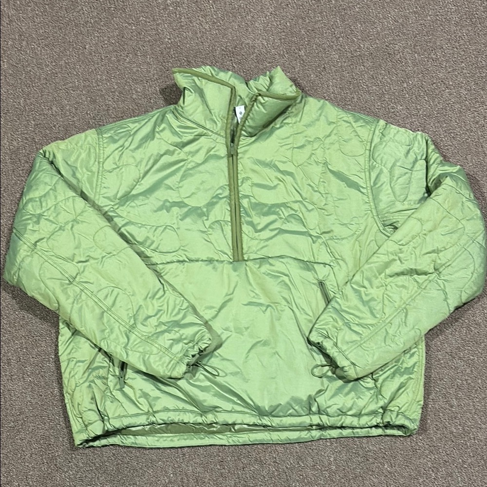lululemon athletica Green Puffer Jacket